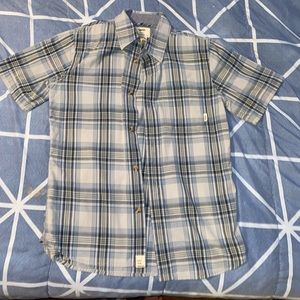 💕Vans short sleeve flannel💕